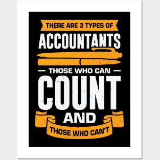 Funny Accountant CPA Gift Posters and Art